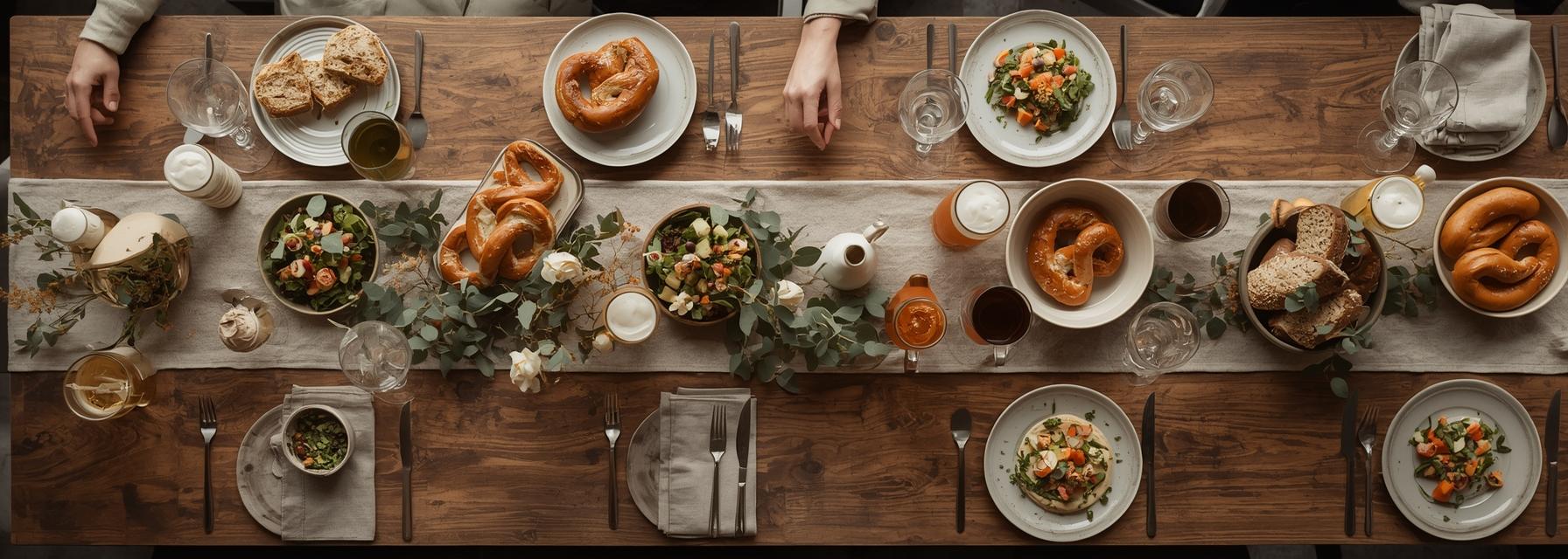 Gastronomie, Feste und berufliche Gastfreundschaft